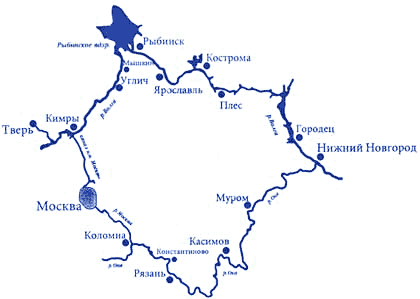 карта круиза московская кругосветка