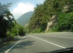 поездка на машине в Абхазию