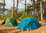 Отдых на Черном море в палатках