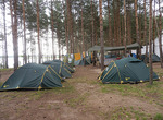 В палатках на Селигере