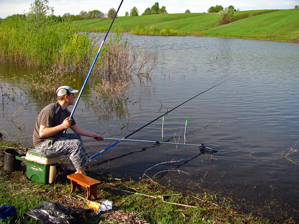отдых и рыбалка в сельской местности