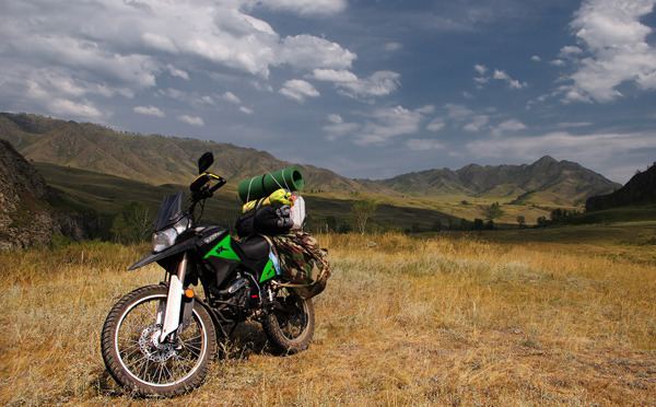 на горный Алтай на мотоцикле